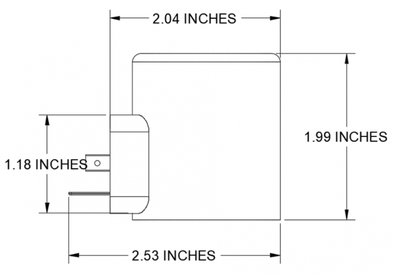 MFZ10-37YC CAD Diagram dimensions