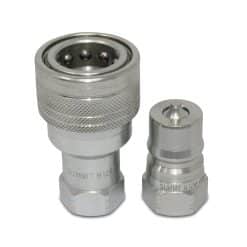 ISO 7241-B Quick Disconnect Hydraulic Coupler Set