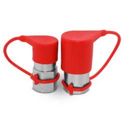 Flat Face Coupler 34 Set Caps On