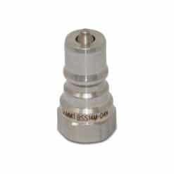 1/4″ NPT ISO 7241-B Stainless Steel Quick Disconnect Hydraulic Male Coupler
