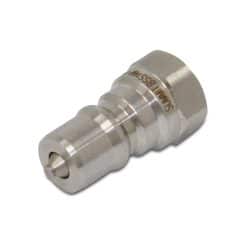 1/4″ NPT ISO 7241-B Stainless Steel Quick Disconnect Hydraulic Male Coupler