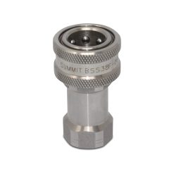 3/8″ NPT ISO 7241-B Stainless Steel Quick Disconnect Hydraulic Female Coupler