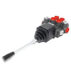 Hydraulic Directional Control Valve for Tractor Loader w/ Joystick, 2 Spool, 11 GPM