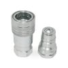 1” Ag Hydraulic Quick Connect Coupler Set, 1” NPT Thread