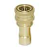 1/4″ NPT ISO 7241-B Brass Quick Disconnect Hydraulic female Coupler