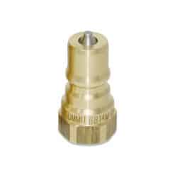 1/4″ NPT ISO 7241-B Brass Quick Disconnect Hydraulic Male Coupler