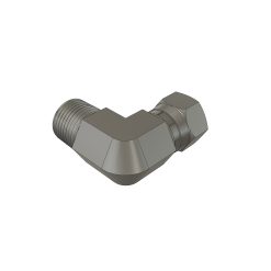CAD image of 6501-08-08-FG 90 degree fitting