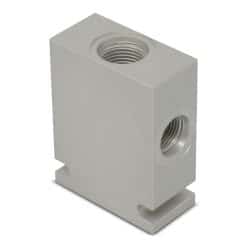 Hydraforce 7024480 Manifold Valve Body Housing, 4-Way, #8 SAE Ports, Size 10