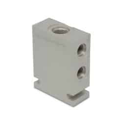 Hydraforce 7024860 Manifold Valve Body Housing, 4-Way, Size 08, #6 SAE Ports