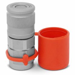 1/4″ Flat Face Hydraulic Quick Connect Female Coupler, 1/4″ NPT Thread