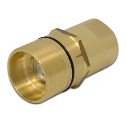 Wet-Line Wing Nut Hydraulic Quick Disconnect male Coupler