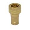 1″ NPT ISO 7241-B Brass Quick Disconnect Hydraulic Female Coupler