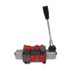 Hydraulic Manual Actuated Lever Selector/Diverter Valve, 13 GPM