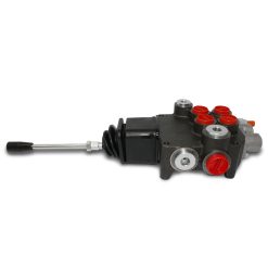 Hydraulic Directional Control Valve for Tractor Loader w/ Joystick, 2 Spool, 21 GPM