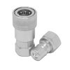 3/8″ ISO 7241-B Quick Disconnect Hydraulic Coupler Set, 1/2″ SAE Thread
