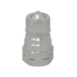 3/8″ ISO 7241-B Quick Disconnect Hydraulic Female Coupler, 1/2″ SAE Thread