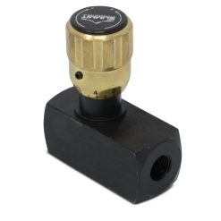 Hydraulic In-Line Adjustable Variable Flow Control Valve