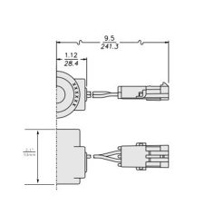 Hydraforce 6359739 Dana-Spicer 4215418 Solenoid CoilVoltage: 24 VoltsConnection: Weather-PackZener Diode: YesHole Diameter: 5/8