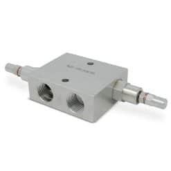 Dual Crossover Hydraulic Relief Cushion Valve, 3/4” NPT Ports, 30 GPM