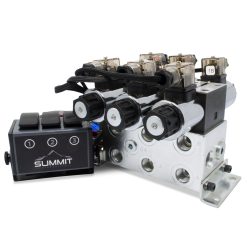 Electric Hydraulic Double Acting Directional Control Valve, 3 Spool