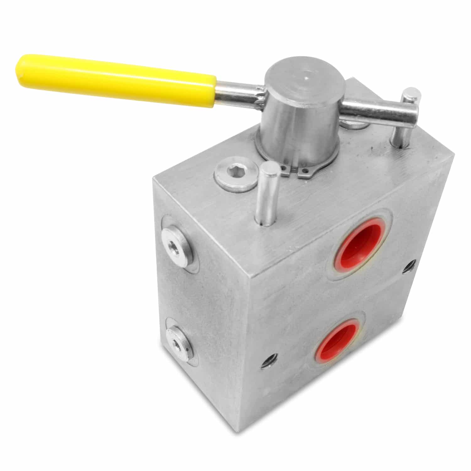 Side view of HM2M-08 hydraulic multiplier