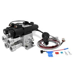 Side view of EVK2-J4 with joystick and electrical