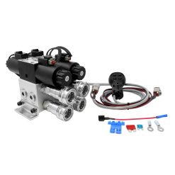 Side view of EVK2-J4 with joystick and electrical