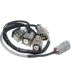 Top View of 36" DIN Wiring Harness SW-A-9