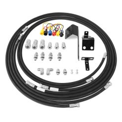 Kit components of Kubota add-on kit to Rear Remote Kit