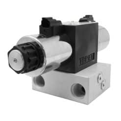 25 GPM valve spool on a third function manifold block